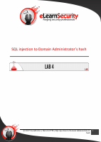 SQL injection to Domain Administrator’s hash @library_Sec.pdf
